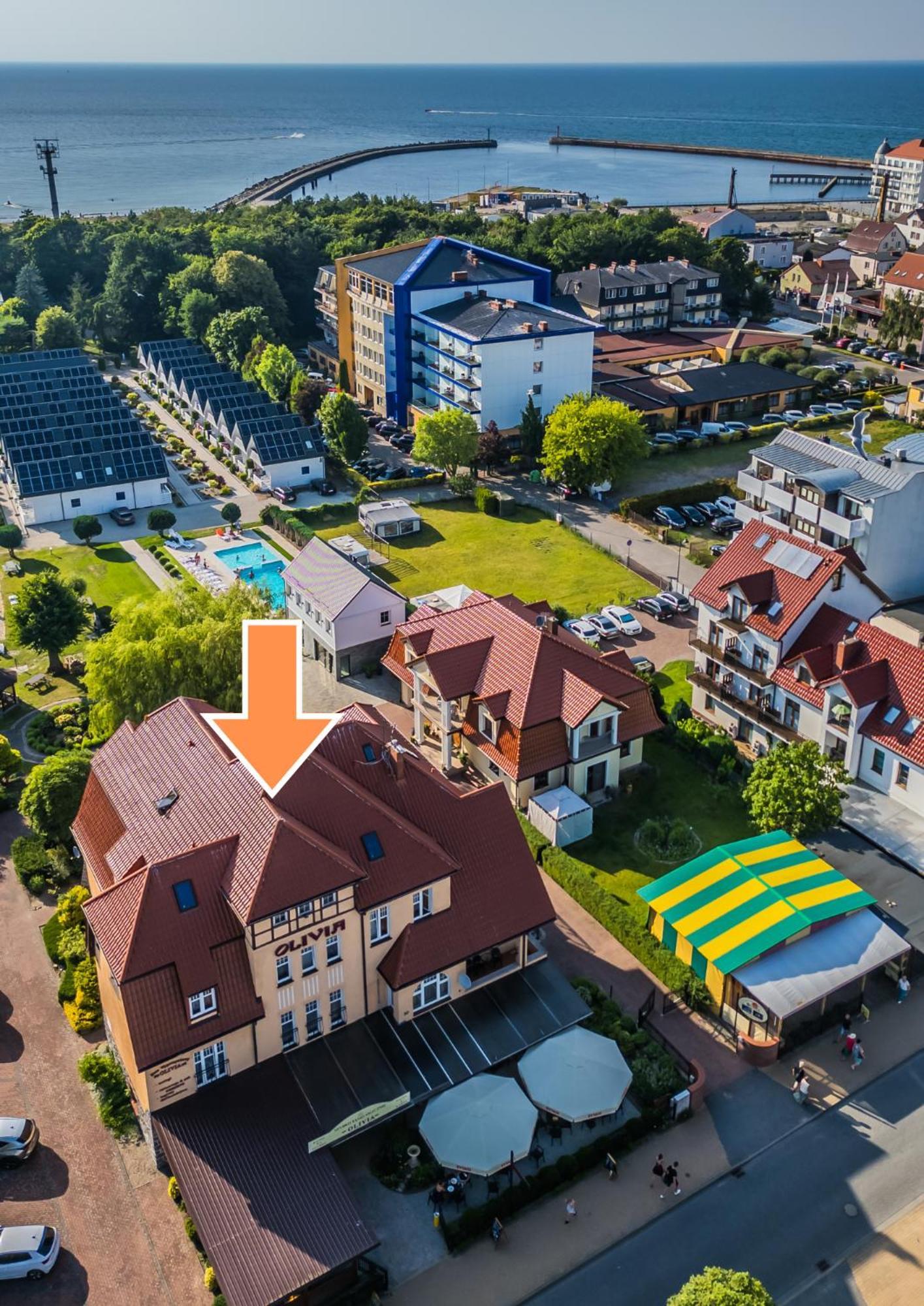 Dom Wypoczynkowy Olivia Darlowko Buitenkant foto